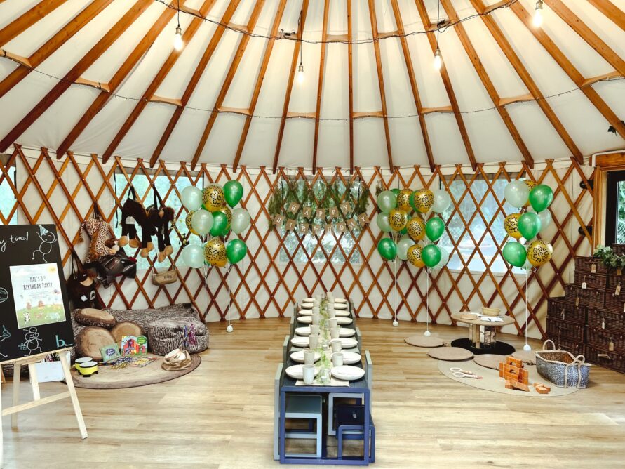 Our News: Golden Horde Farm Launches Luxury Yurts | Yurt Tent Birthday Party