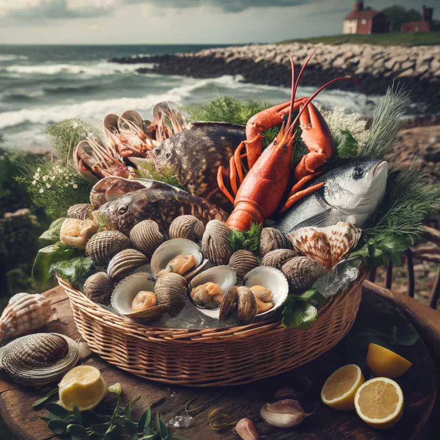 Sea Breeze BBQ Basket | Fresh Seafood Feast for Two